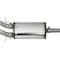 Afe Stainless Steel, With Muffler, 3 Inch Pipe Diameter, Single Exhaust With Dual Exit, Rear Exit 49-44135-B - alternate 8